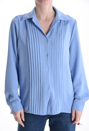 long sleeve with collar Shirt with buttons