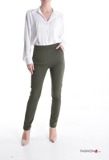 skinny Trousers with pockets with elastic - ph 5