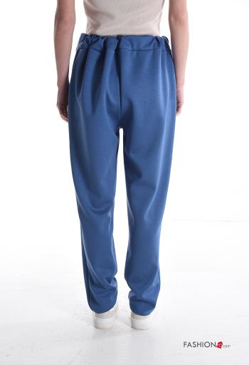 Pantalone sportivo con tasche con coulisse - ph 2