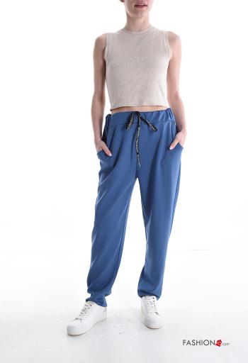 Pantalone sportivo con tasche con coulisse - ph 5