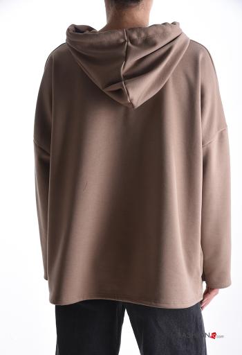 lange ärmel Sweatshirt mit Kapuze - ph 2
