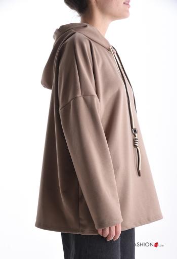 lange ärmel Sweatshirt mit Kapuze - ph 3