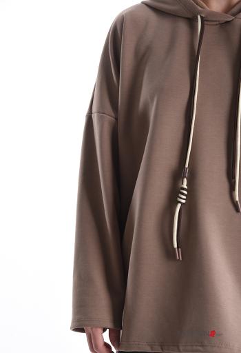 lange ärmel Sweatshirt mit Kapuze - ph 4