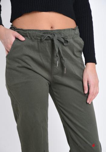 Pantalone in Cotone con tasche con fiocco - ph 4