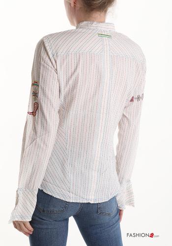 Embroidered Cotton Shirt - ph 2