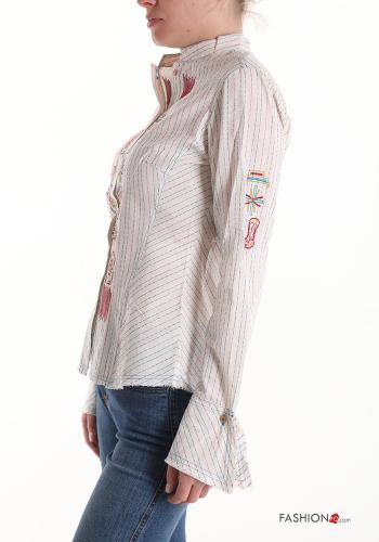 Embroidered Cotton Shirt - ph 3