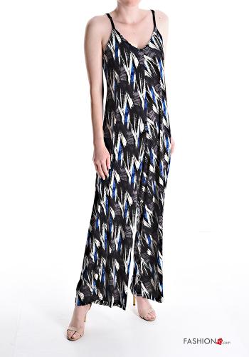 Jumpsuit senza maniche Fantasia stampata