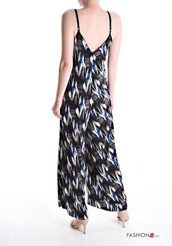 Jumpsuit senza maniche Fantasia stampata - ph 2