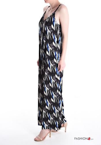 Jumpsuit senza maniche Fantasia stampata - ph 3