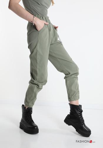Pantalone in Cotone  con tasche - ph 3