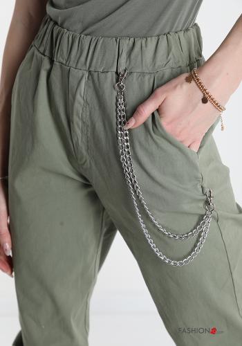 Pantalone in Cotone  con tasche - ph 4