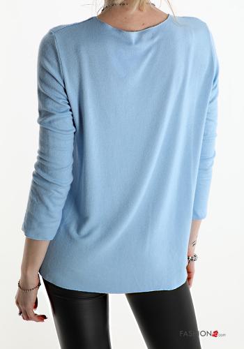 Maglietta a manica lunga scollo a V - ph 2