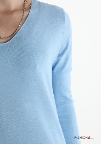 Maglietta a manica lunga scollo a V - ph 4