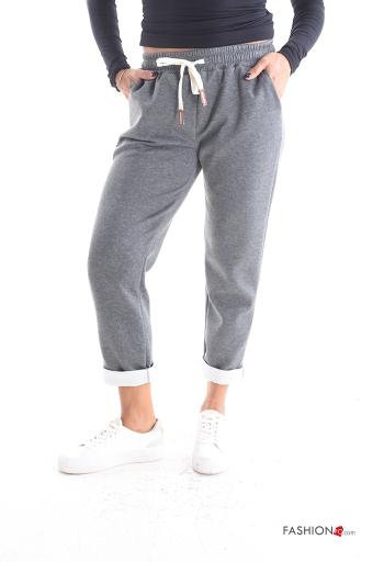 Pantalon de jogging avec poches avec élastique - ph 1