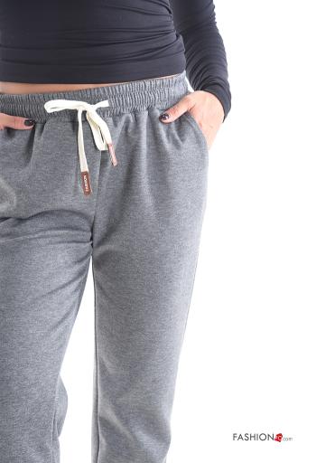 Pantalon de jogging avec poches avec élastique - ph 4