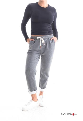 Pantalon de jogging avec poches avec élastique - ph 5