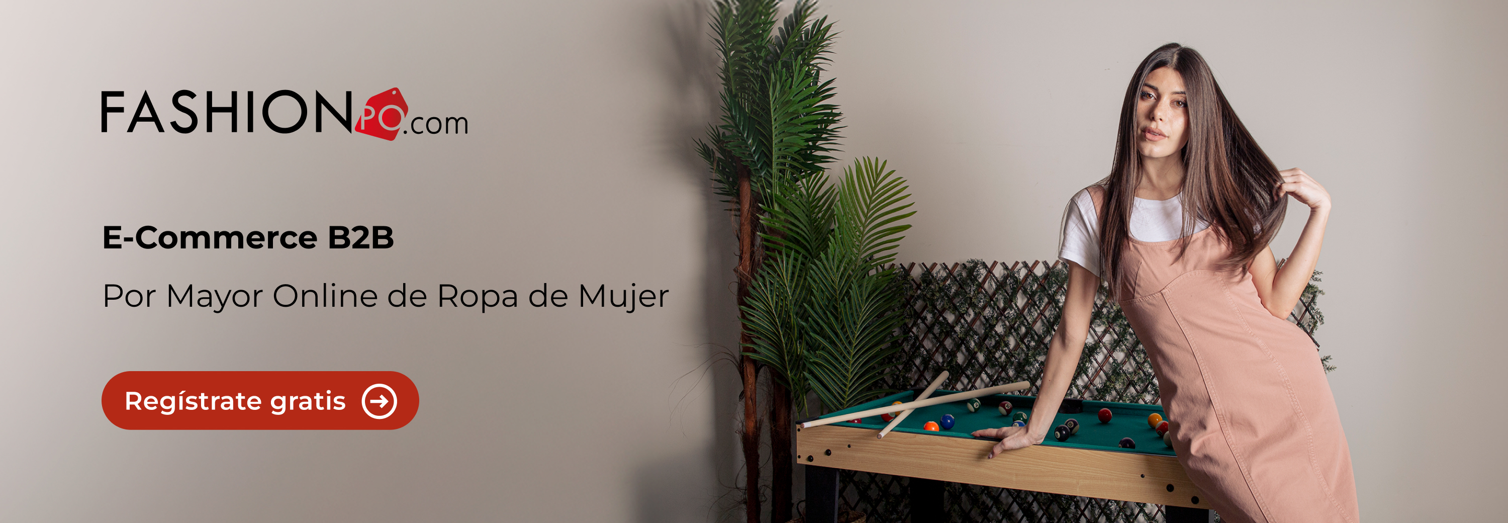 Registro, Venta al por Mayor Online de Ropa de Mujer