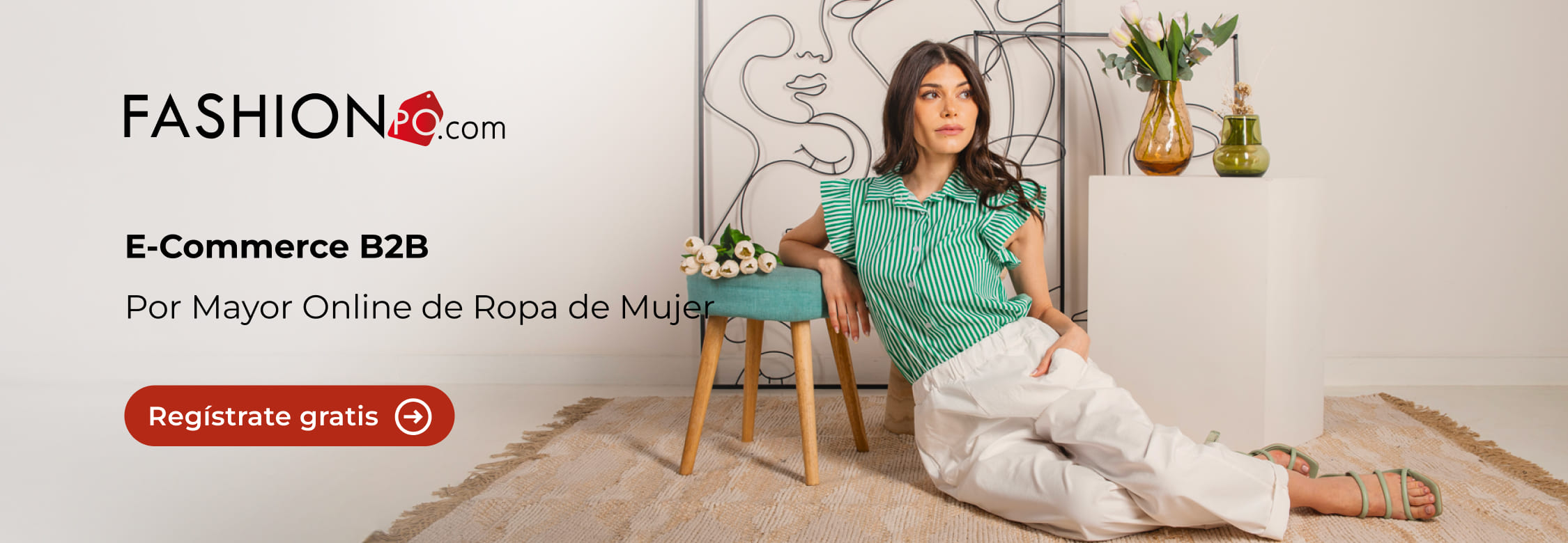 Registro, Venta al por Mayor Online de Ropa de Mujer