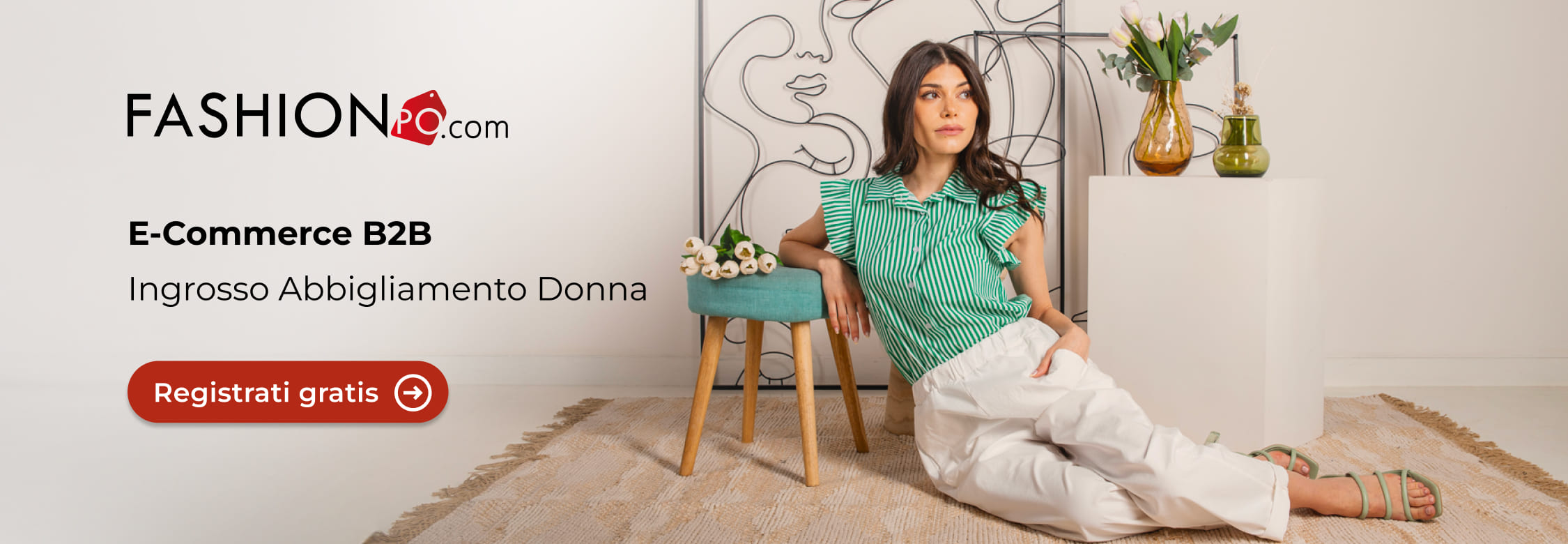 Registrazione, Ingrosso Abbigliamento Donna Online